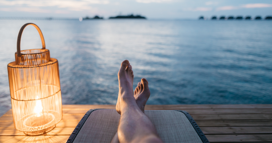 Zitten of liggen tijdens de meditatie